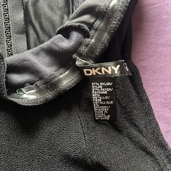 DKNY Black Strapless Wired Corset Top - Picture 4 of 4